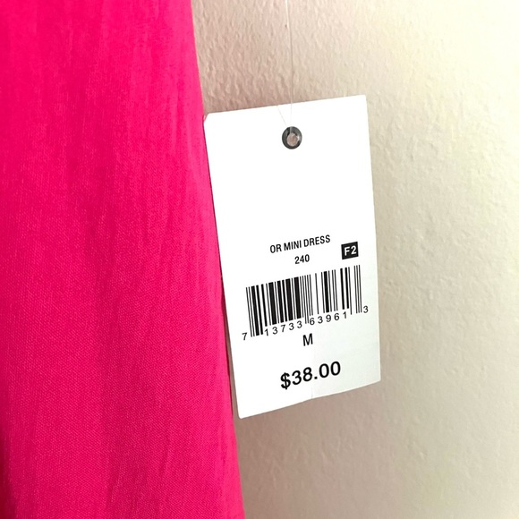 VOLUP BARBIE 🩷🎀🩷 Hot Pink NWT Ruffled Hem Dress (RET. $38) - Picture 2 of 4